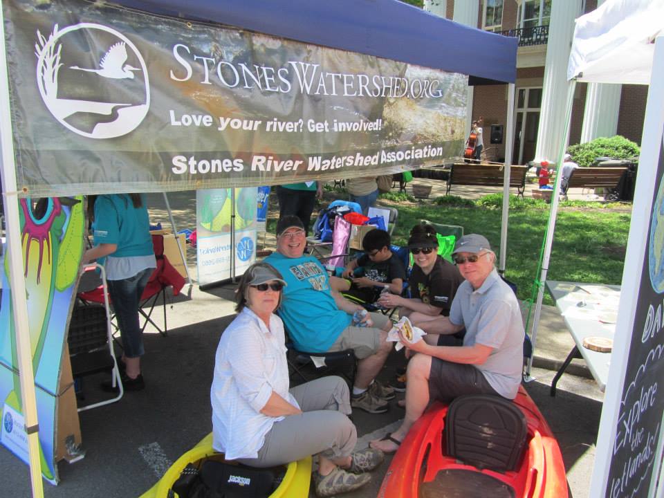 Image of the board members at an event